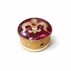 Vintage Historic Royal Palaces Fine Bone China Trinket Box Made in England